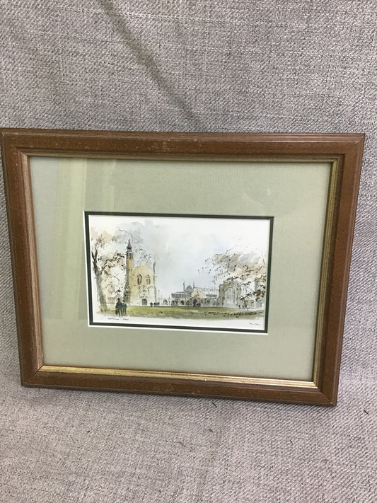 Framed Art- Cheltenham College