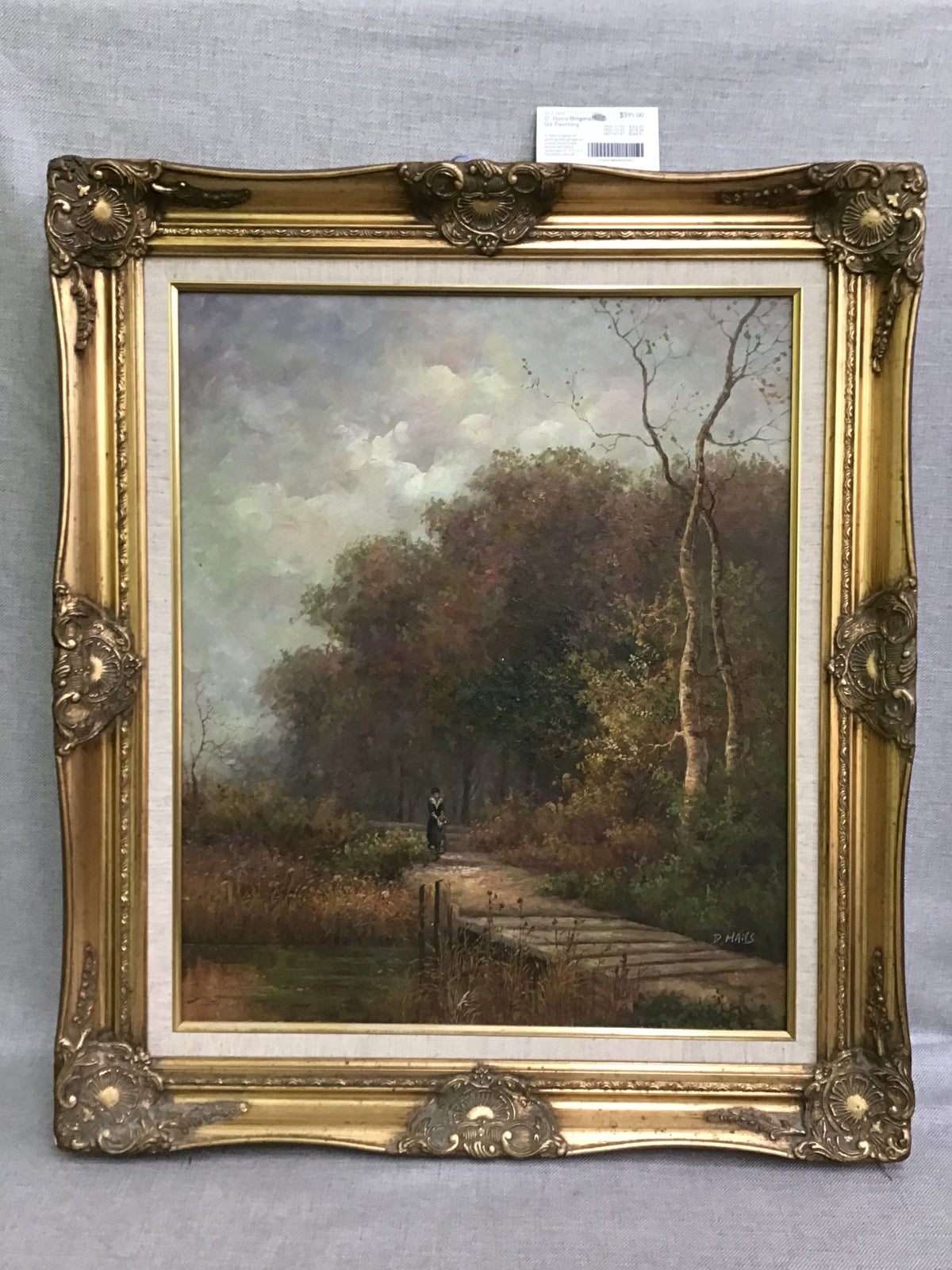 D. Hans Original Oil Painting