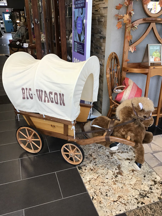 Vintage Childs Horse Buggy