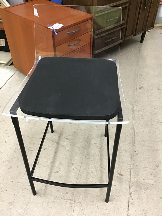 CB2 Chiaro Clear Acrylic Counter Stool