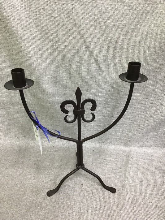 Black Metal Candle Holder