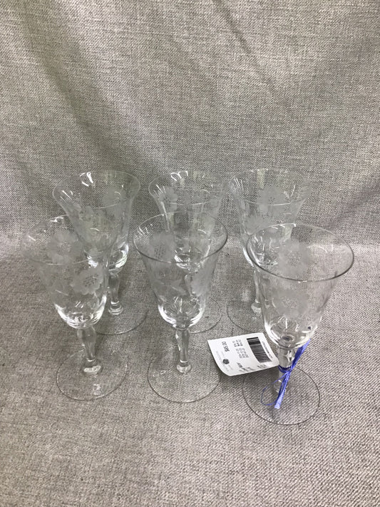 Cornflower Water Goblets (6)
