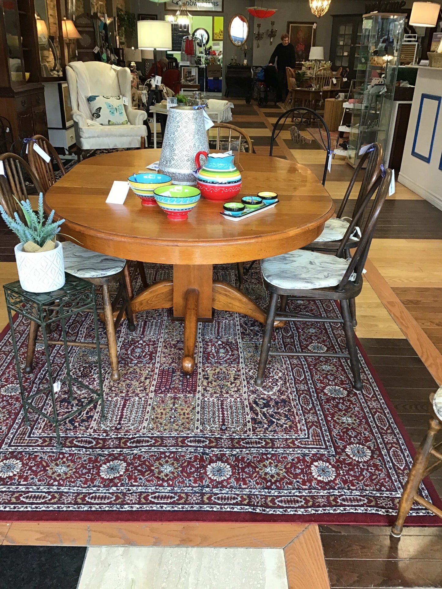 Solid Oak Dining Table