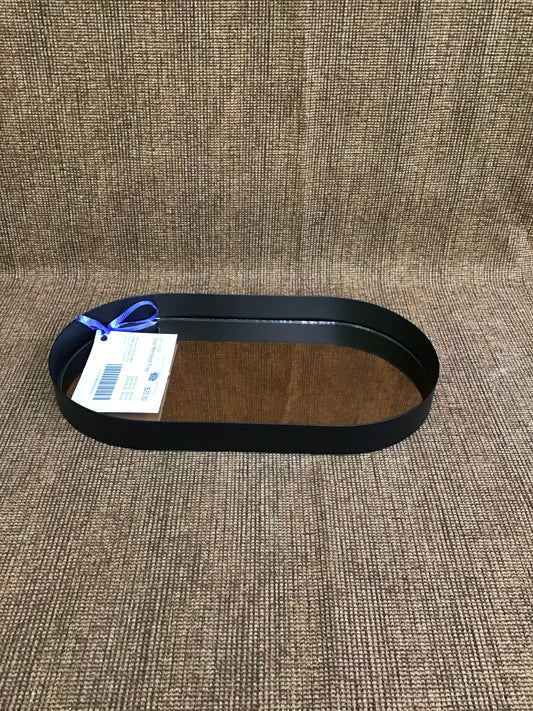 Oval Mirrored Tray