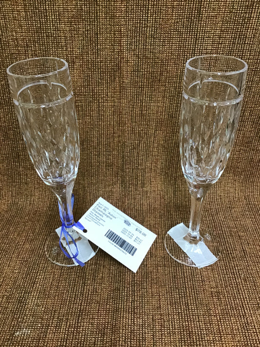 Pair RL 'Aston' Champagne Glasses