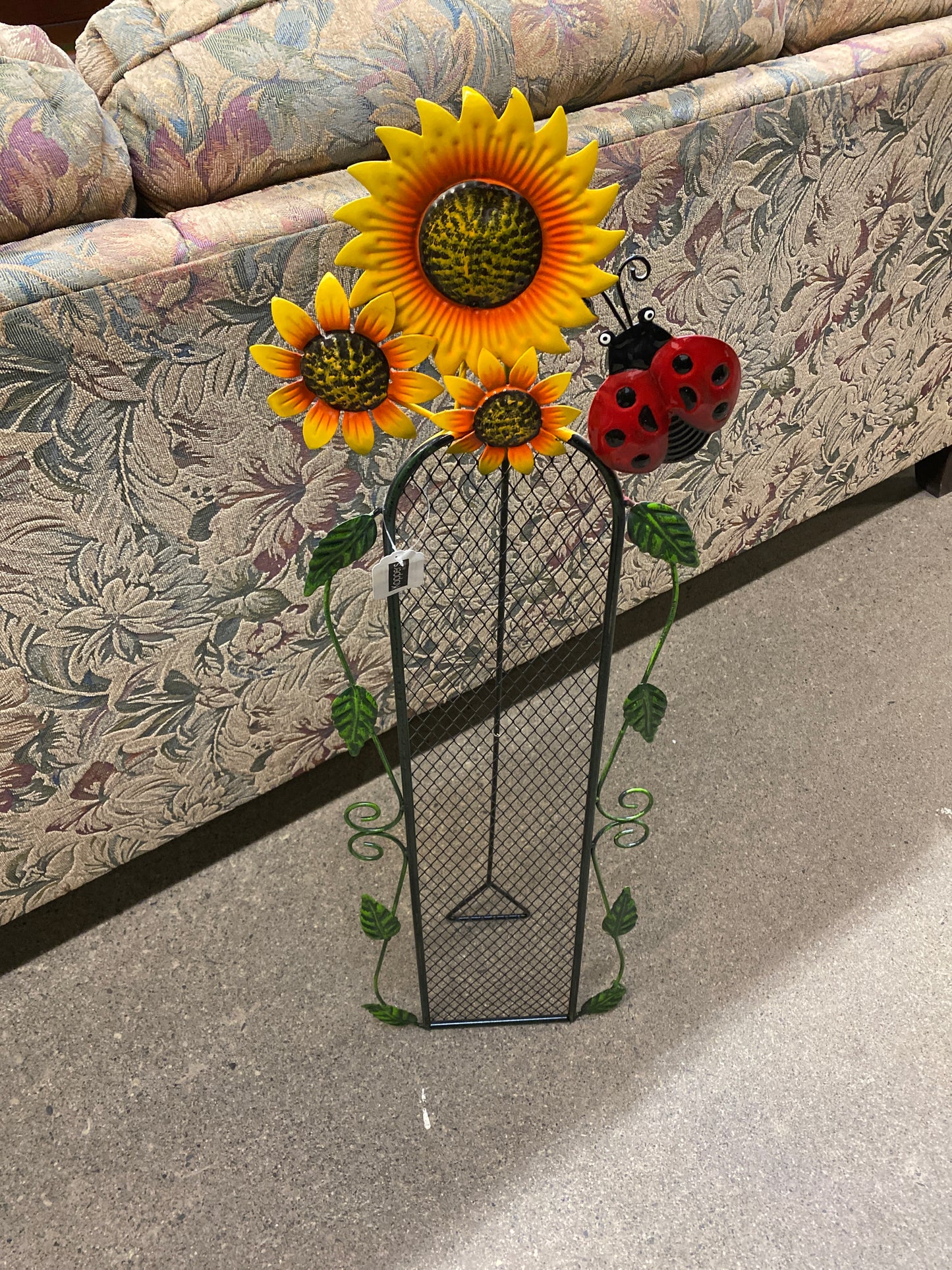 NEW! Koppers Metal Porch Sign - Sunflower