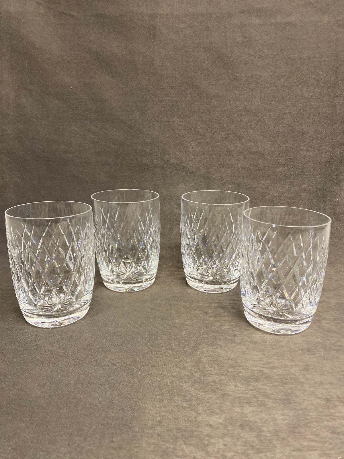Set 4 Waterford Crystal Tumblers