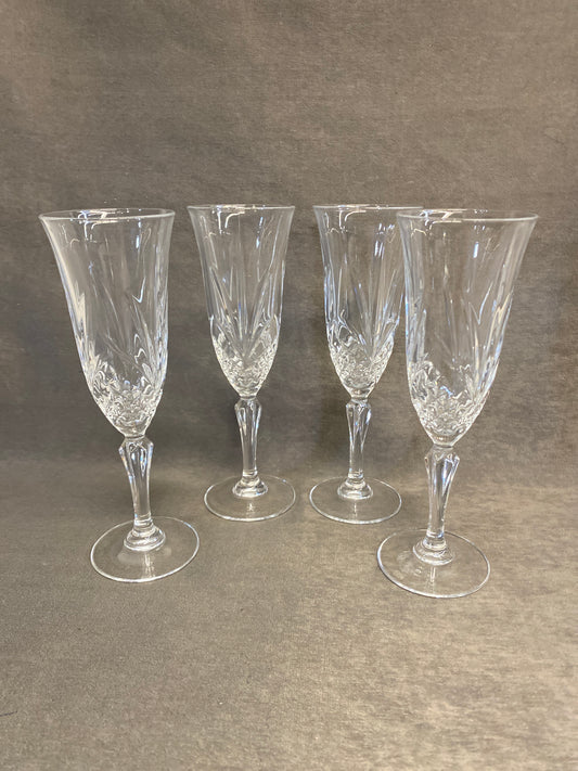 Set 4 Champagne Flutes