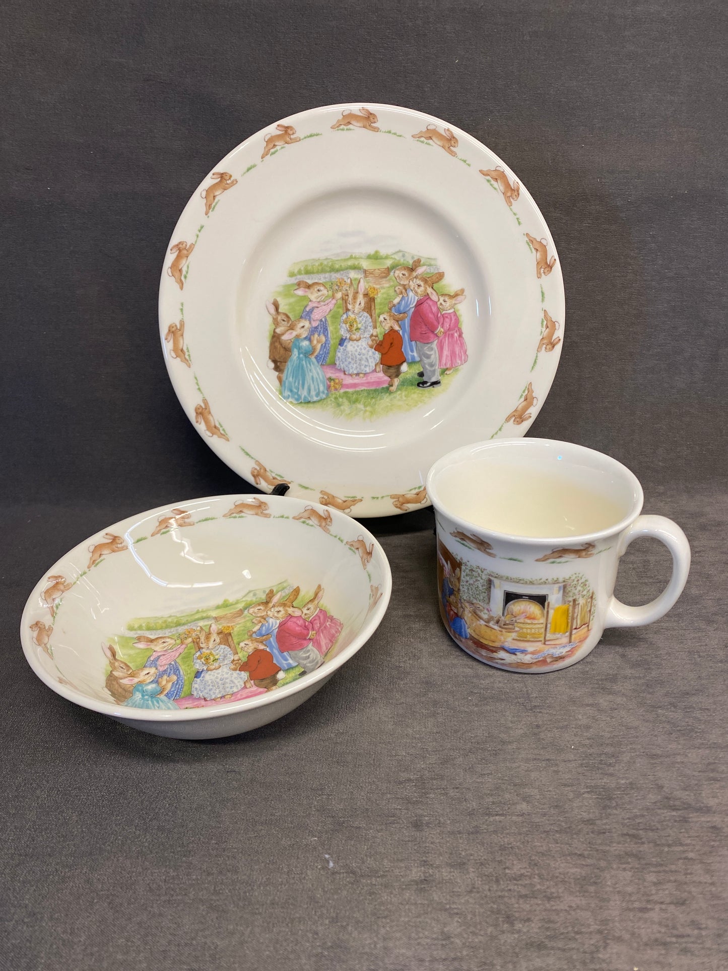 3PC Bunnykins Dishes