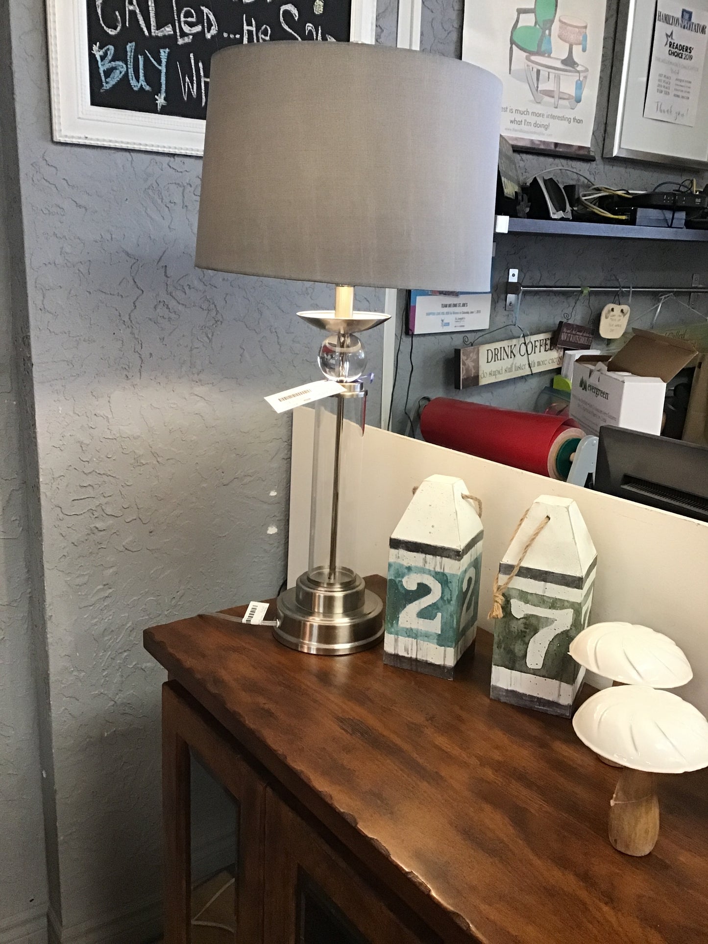 Modern Table Lamp- 29.5"h