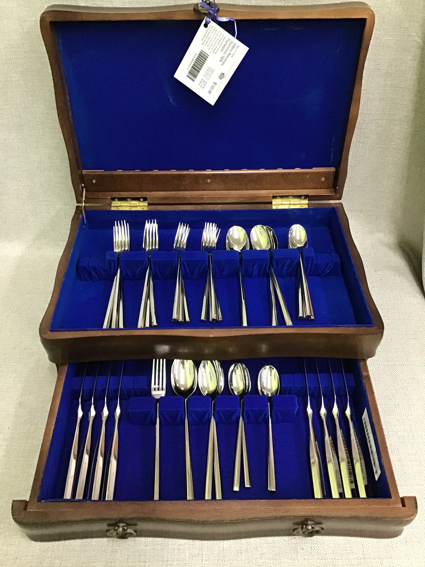 40pcs Retroneu Stainless 18/8 Flatware
