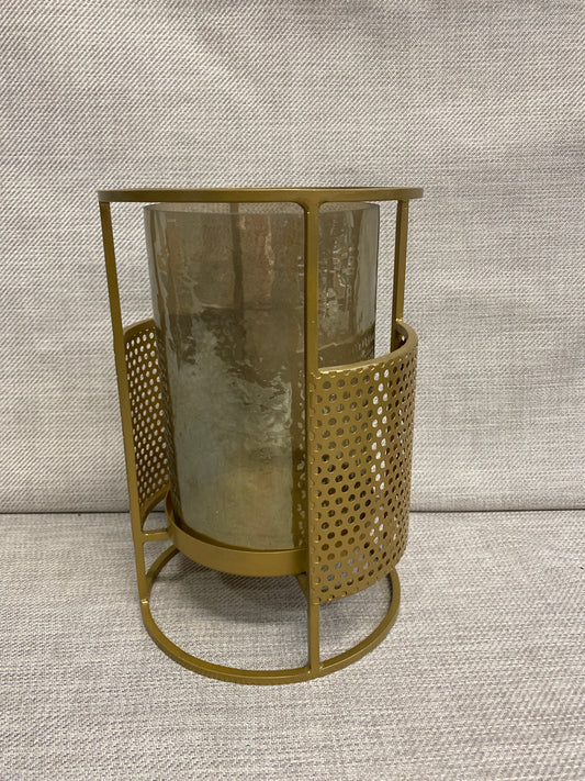 2PC Candleholder - Gold