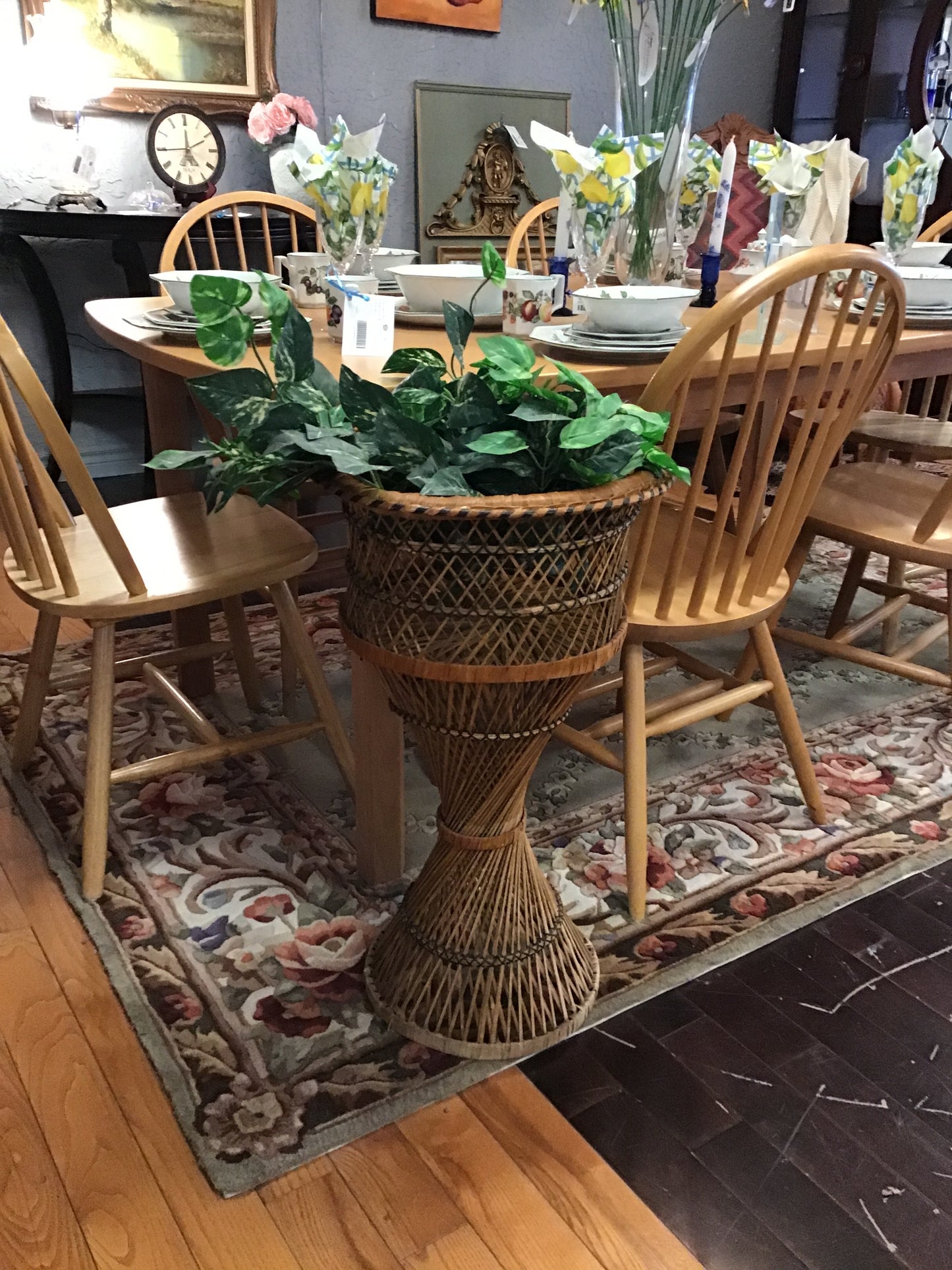 Wicker Planter