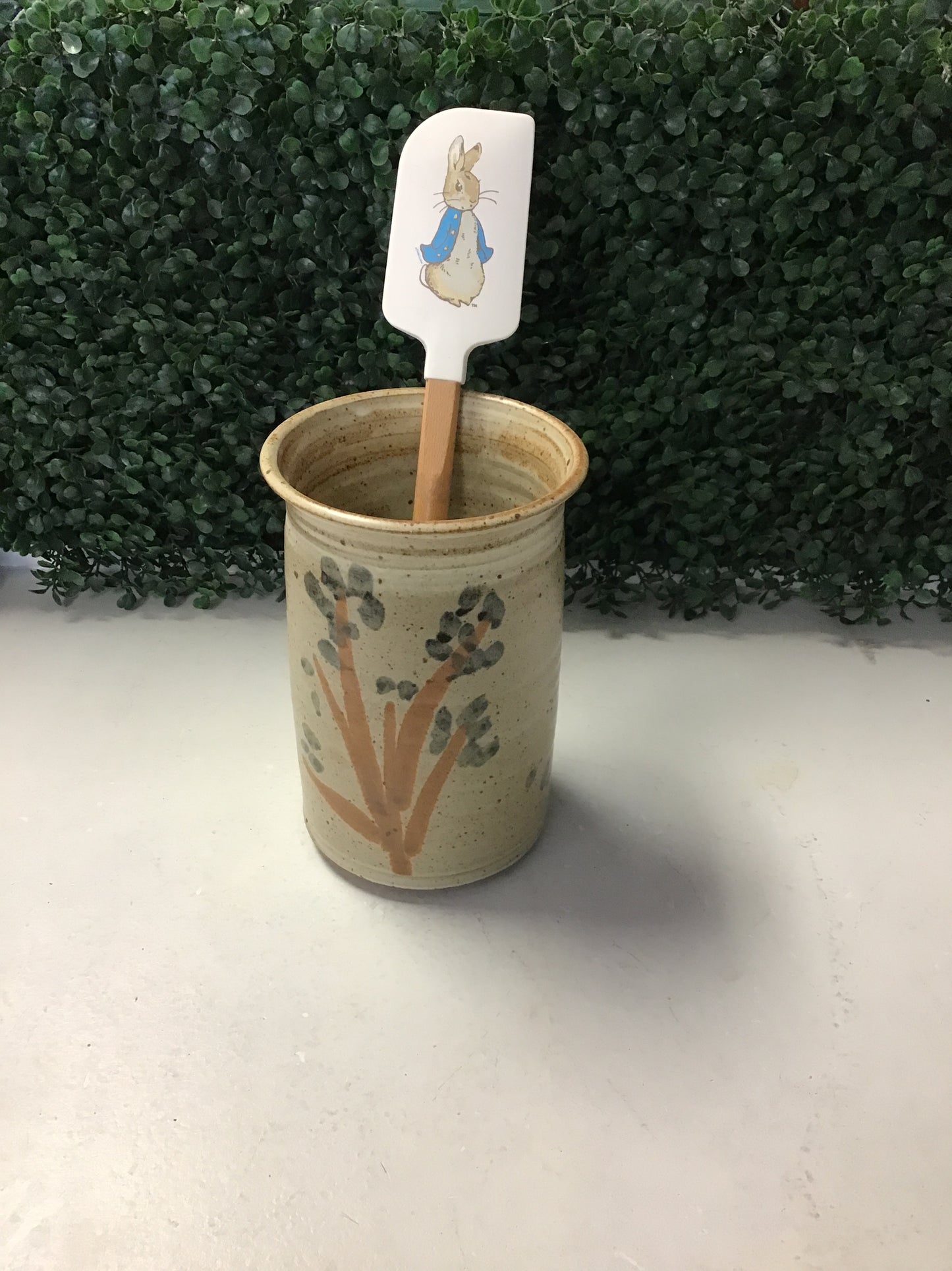 Pottery Utensil Holder