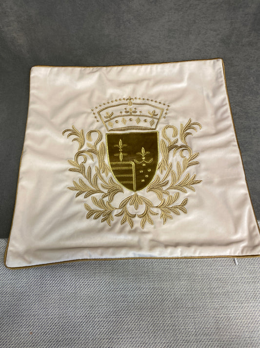 Cushion Cover - Bronze & Cream