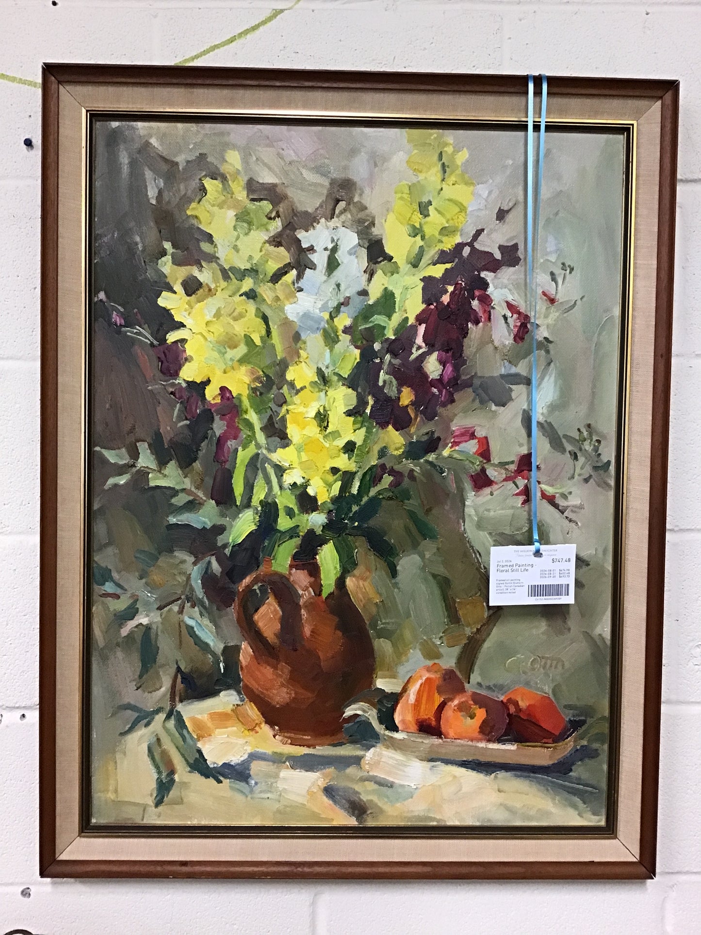 Framed Painting - Floral Still Life