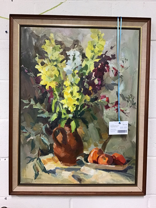 Framed Painting - Floral Still Life