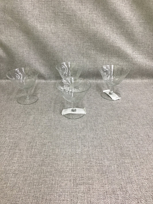 Cornflower Sherbert Glasses (4)