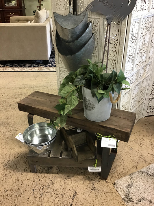 New! Rustic Garden Bench