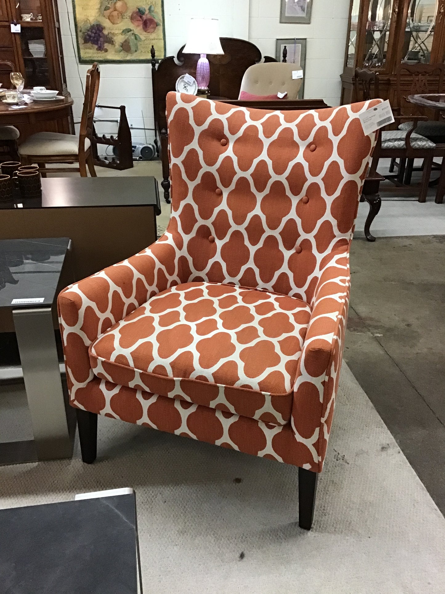 Sunpan Auberge Wing Chair