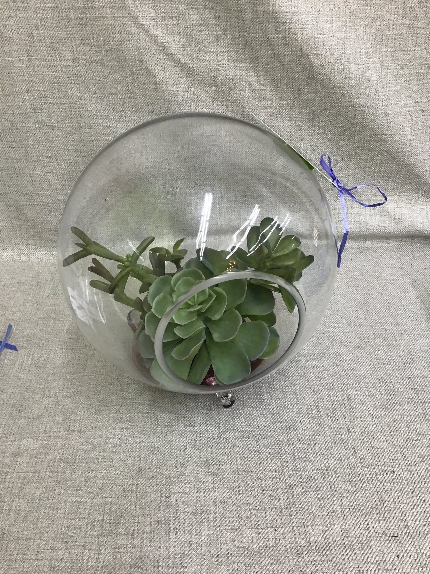 Decorative Round Glass Terrarium