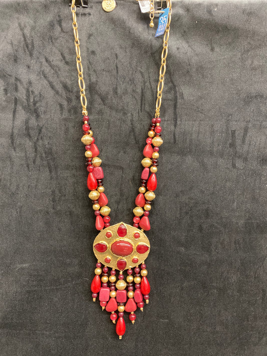 NEW! Chico Necklace - Red