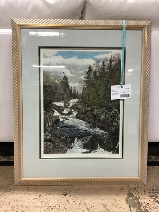 Framed Print - River Rapids