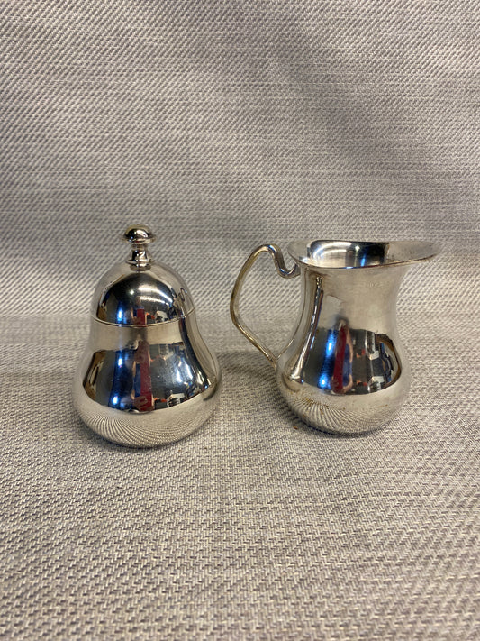 Silverplate Creamer & Sugar