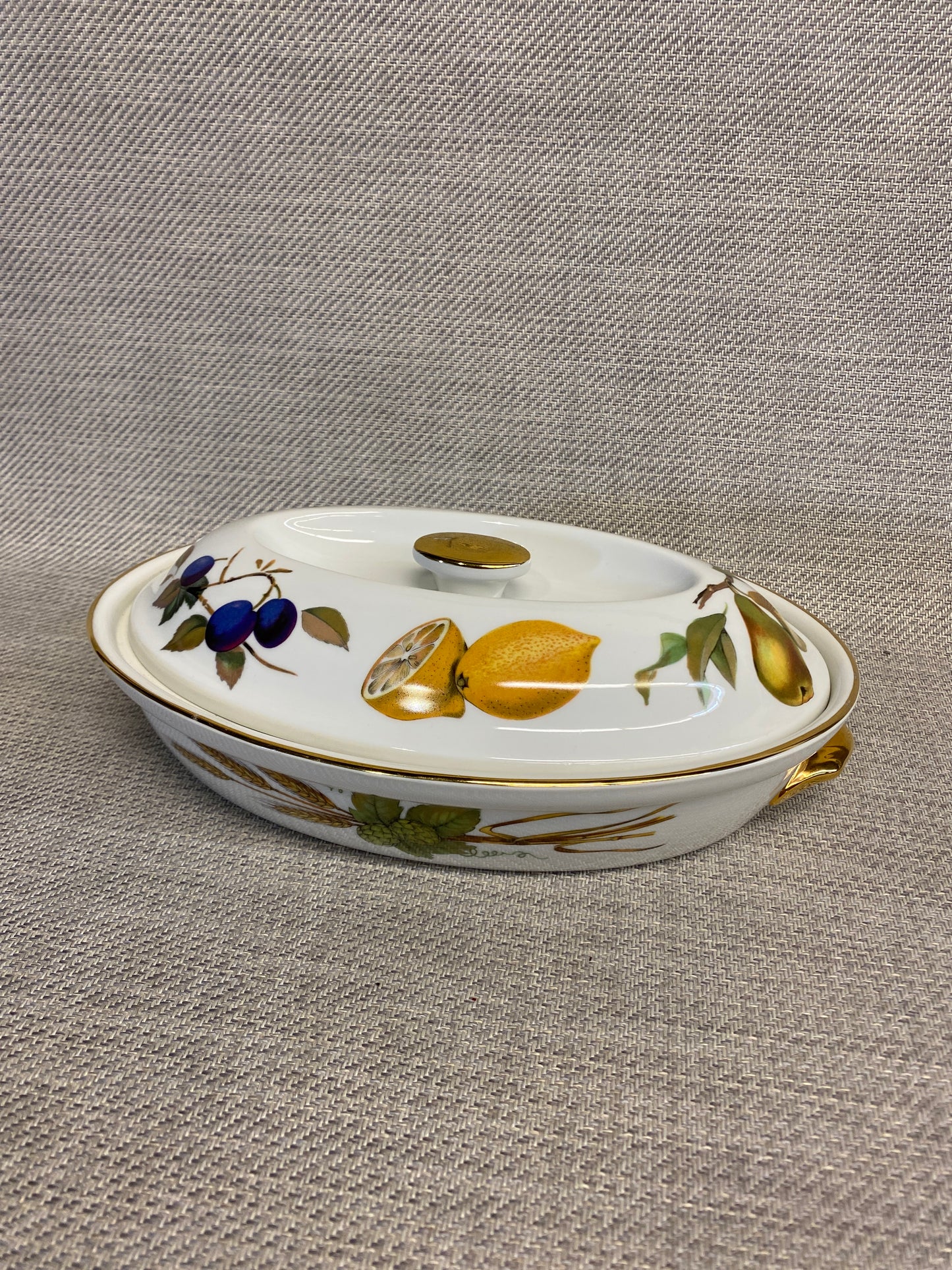Royal Worcester "Evesham" Oval Entree Dish