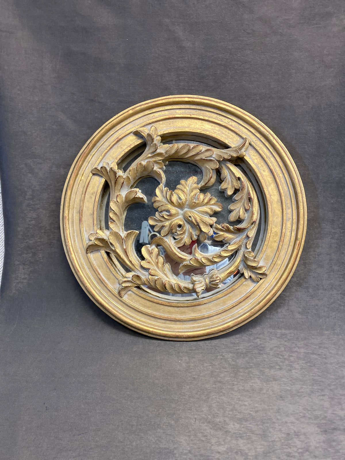 Round Mirror - Sculptural