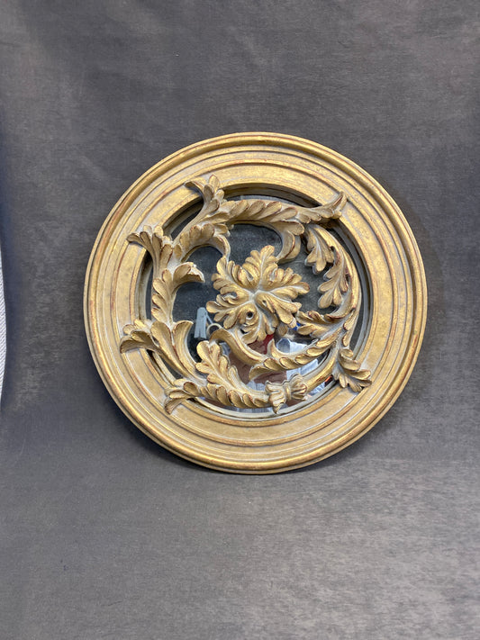 Round Mirror - Sculptural