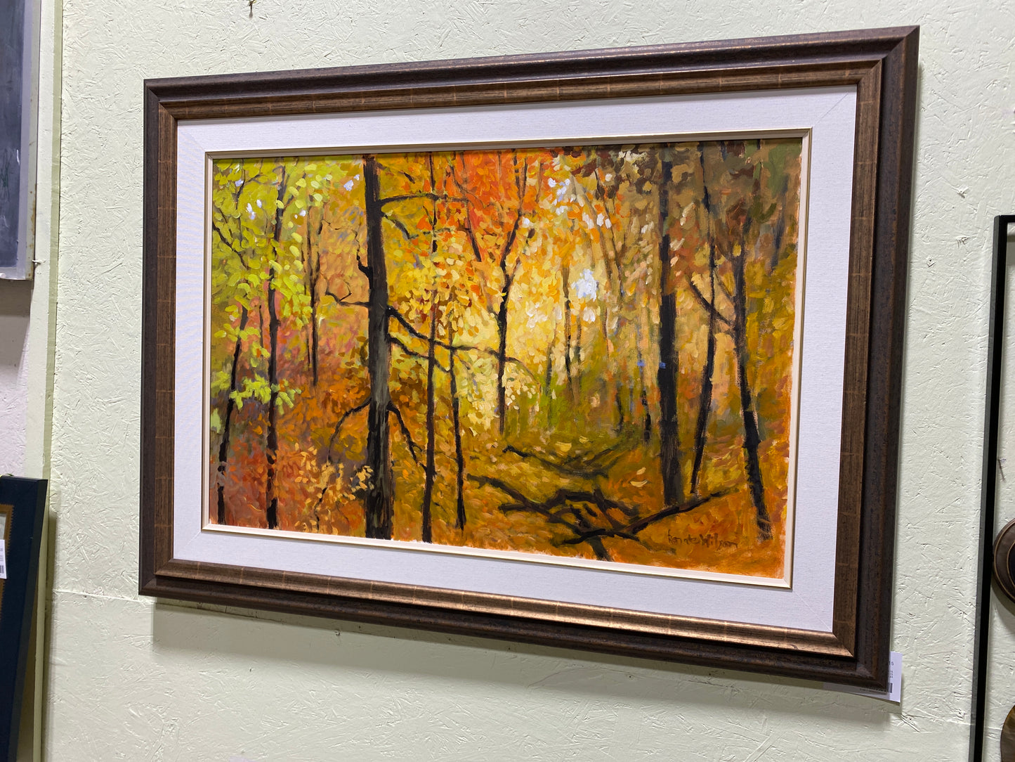 Framed Painting - Fall Forest