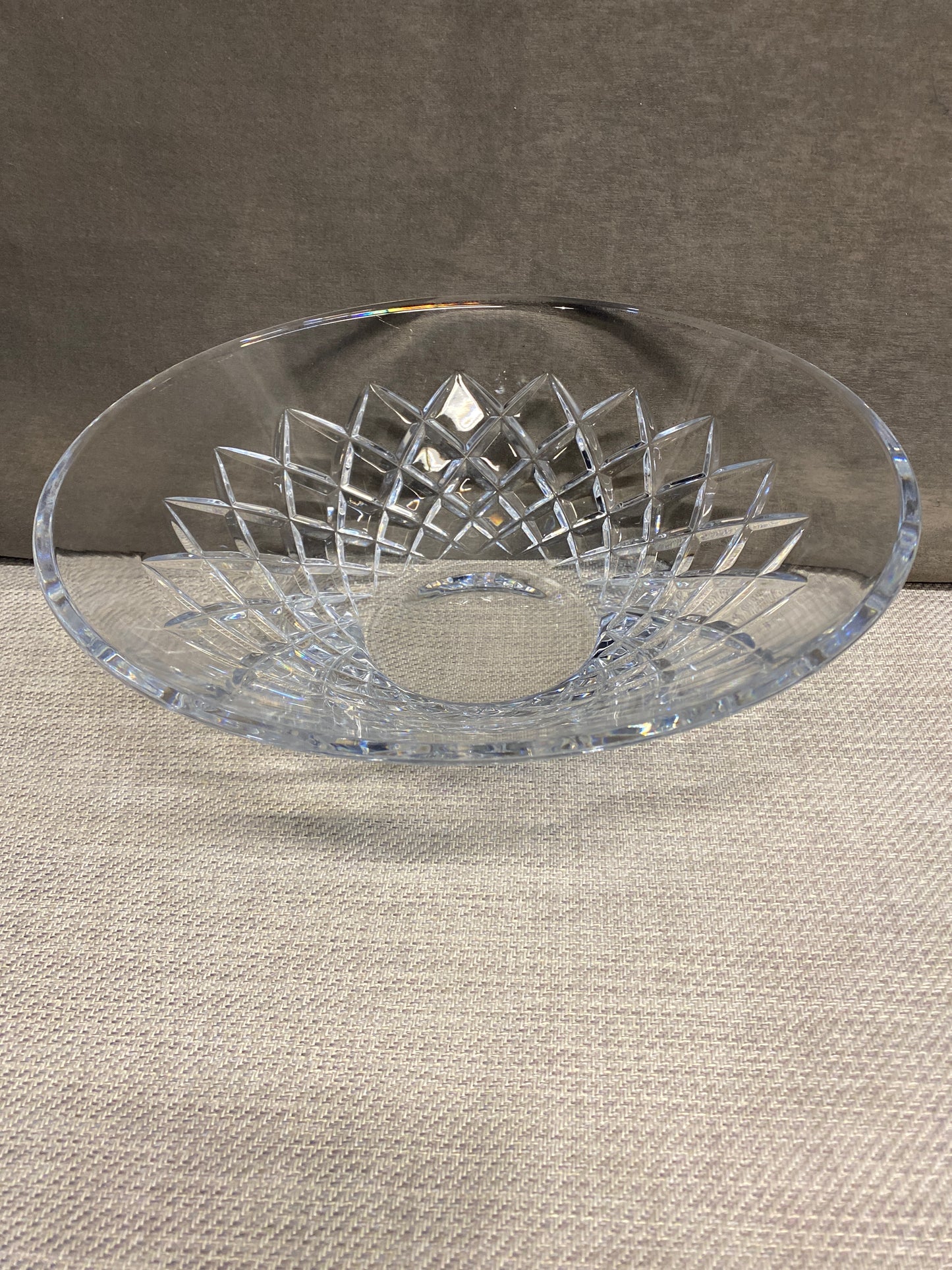 Mikasa Diamond Fare Crystal Bowl