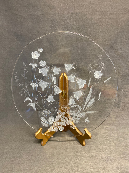 Savoire Vivre Glass Serving Plate