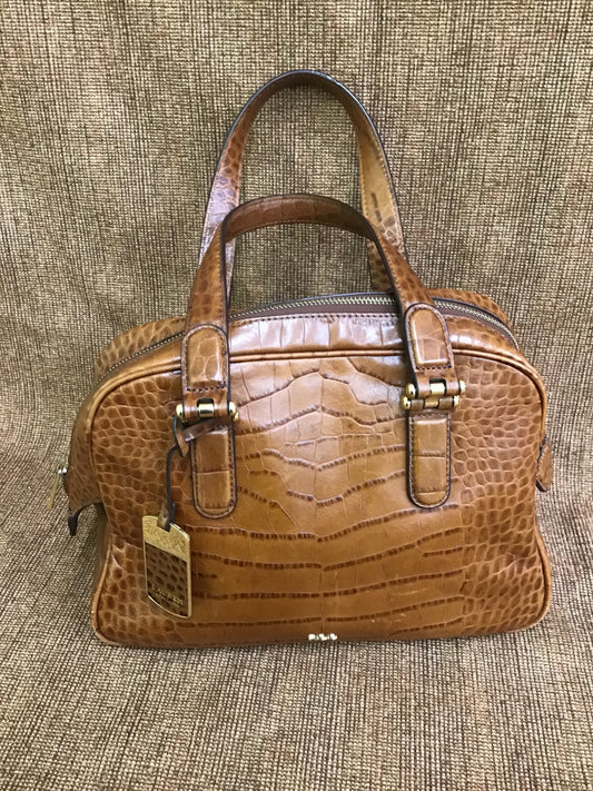 Ralph Lauren Brown Leather Handbag