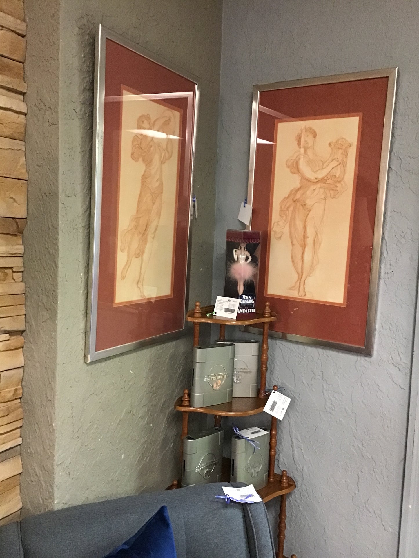 Framed 19th Century Style Art