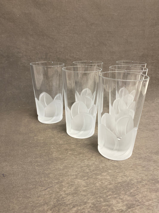 Set 6 Cristal D'Arques Highball Glasses