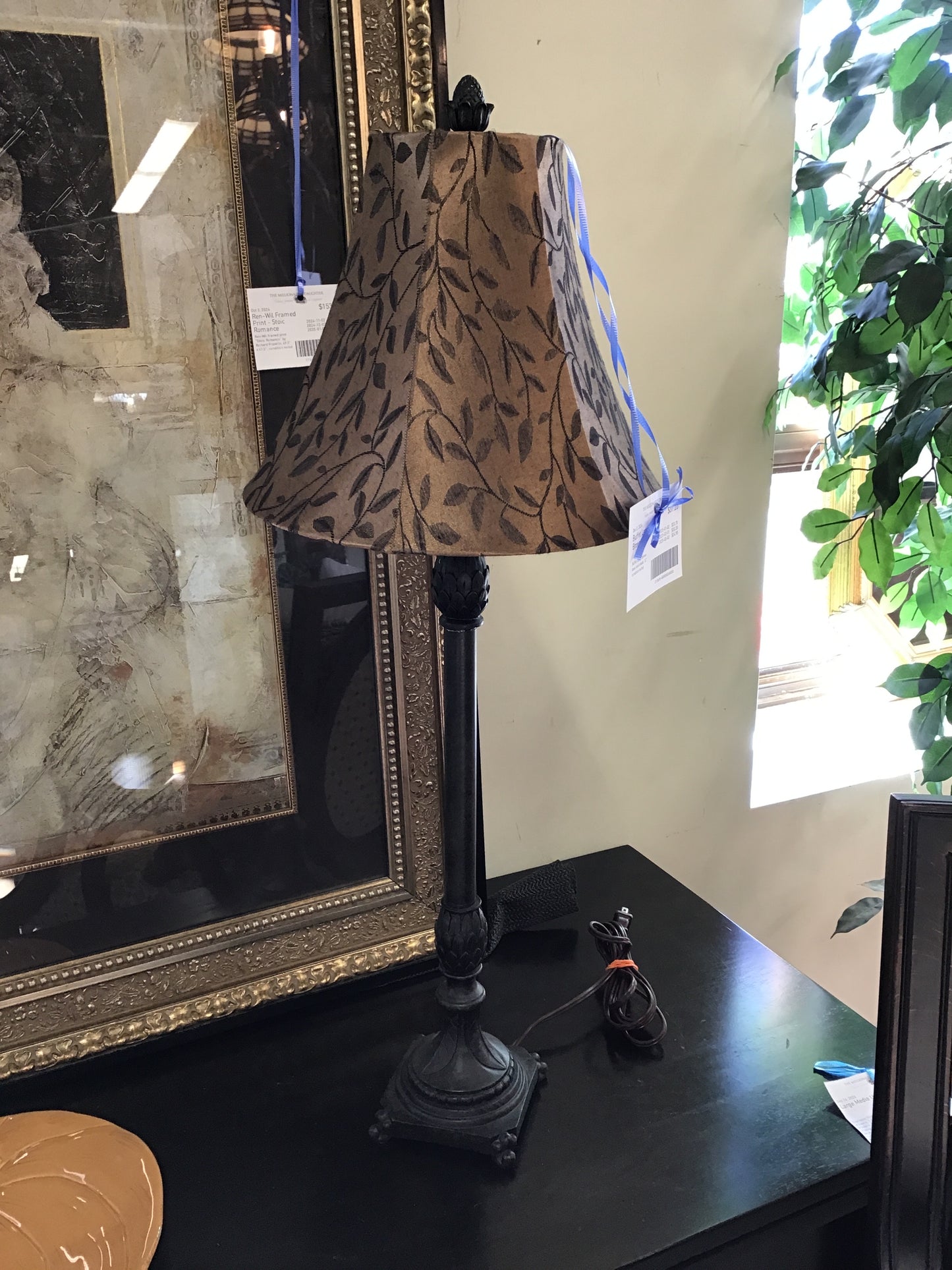 Buffet Lamp - Brown