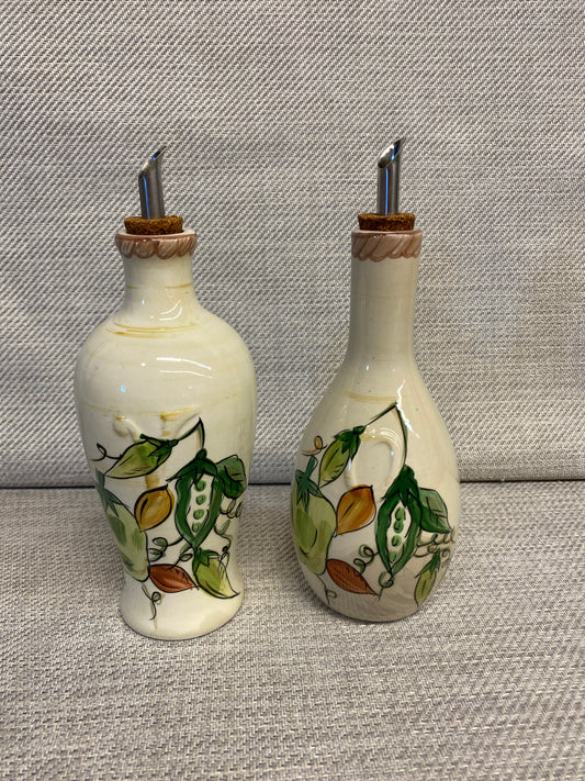2PC Tabletops Ceramic Cruet Set