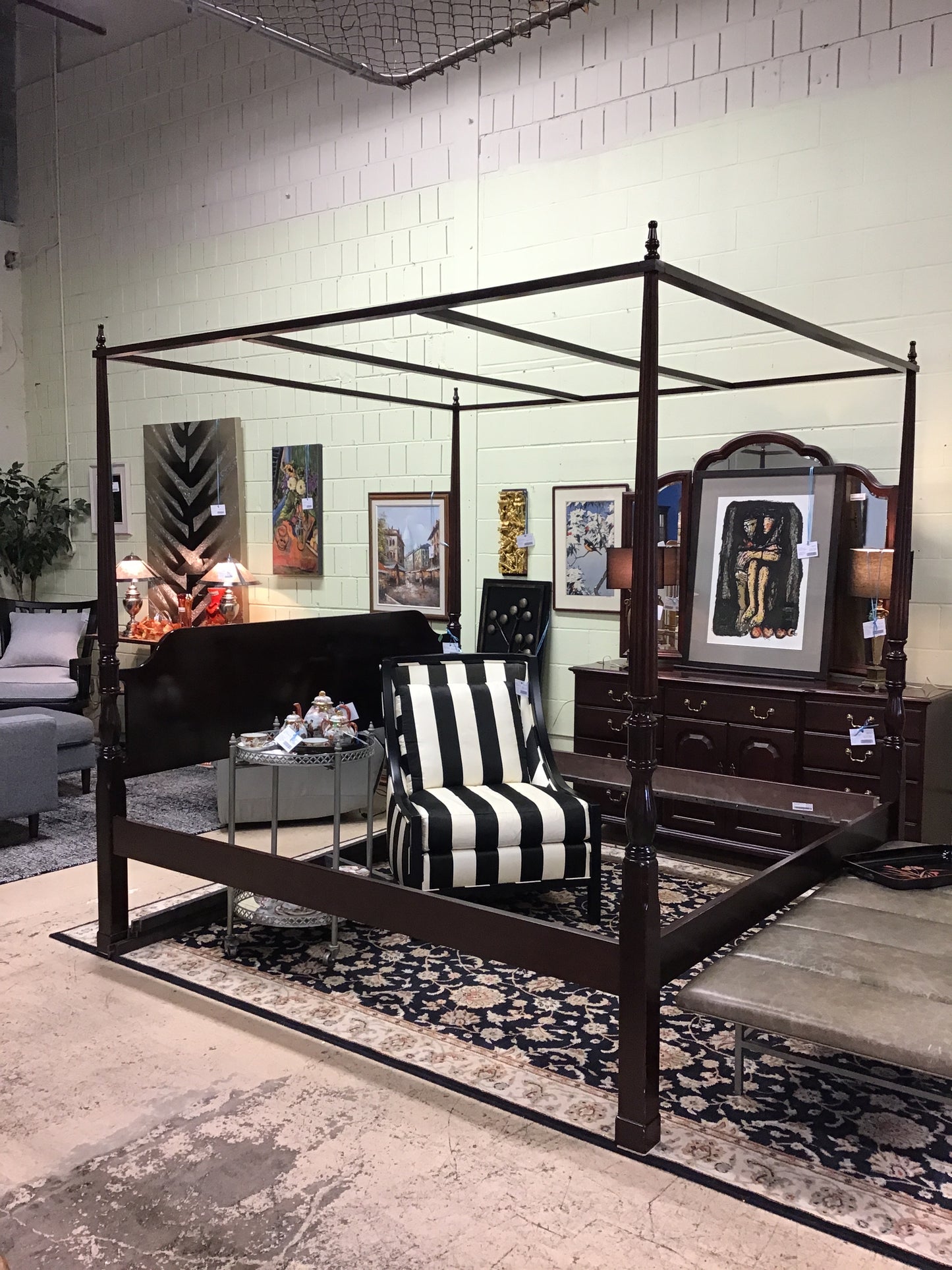 Bombay King 4 Post Canopy Bed