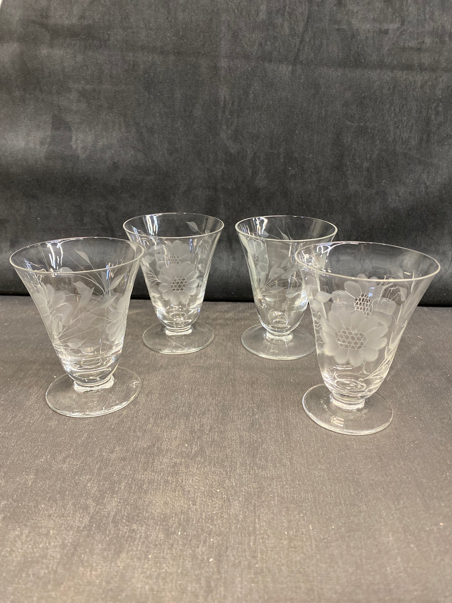 Set 4 Juice Glasses - Cornflower