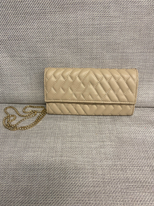 Zara Clutch Cross Body Bag - Tan