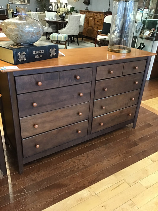 Solid Wood Dresser w Mirror