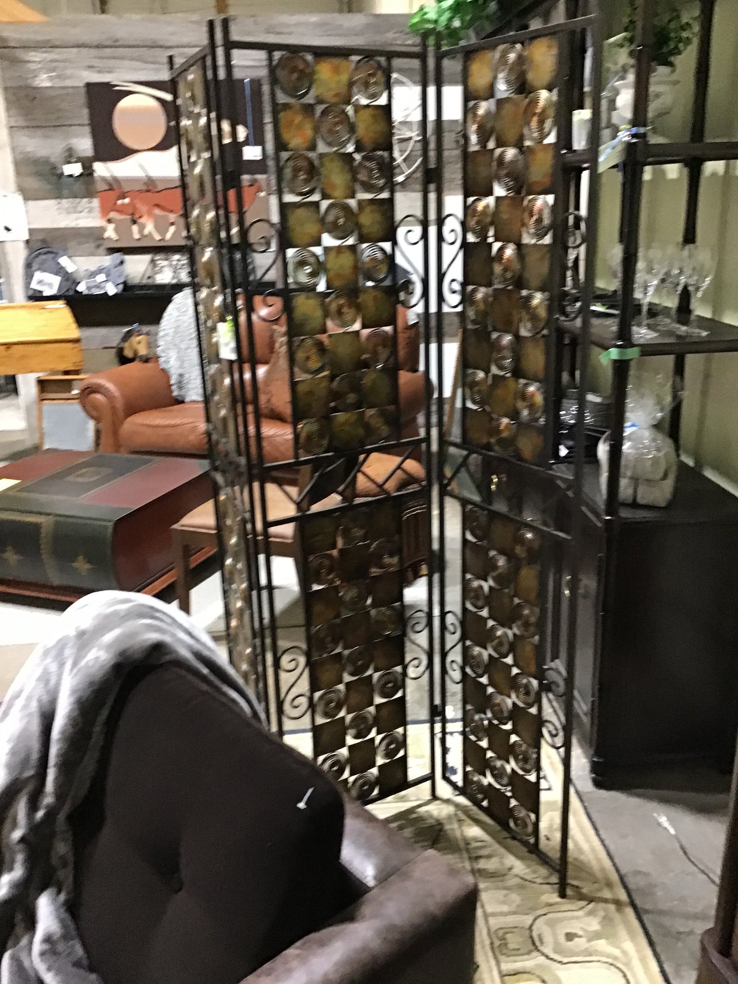 3 Panel Metal Screen