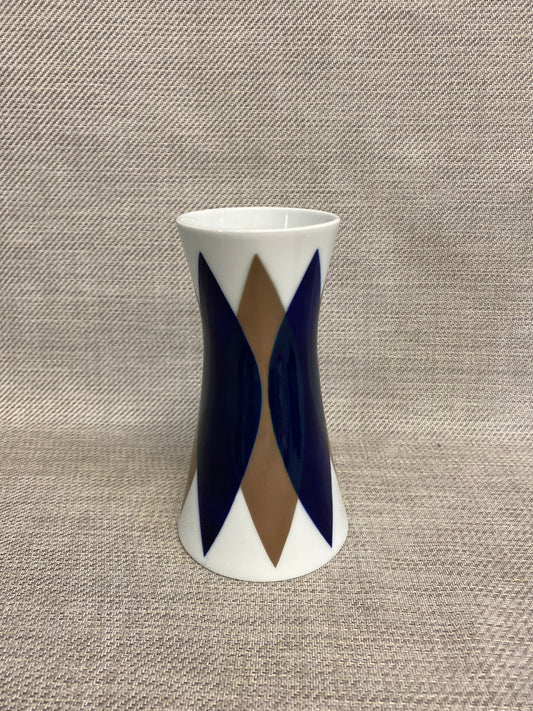 Sargadelos Vase - Blue & Brown