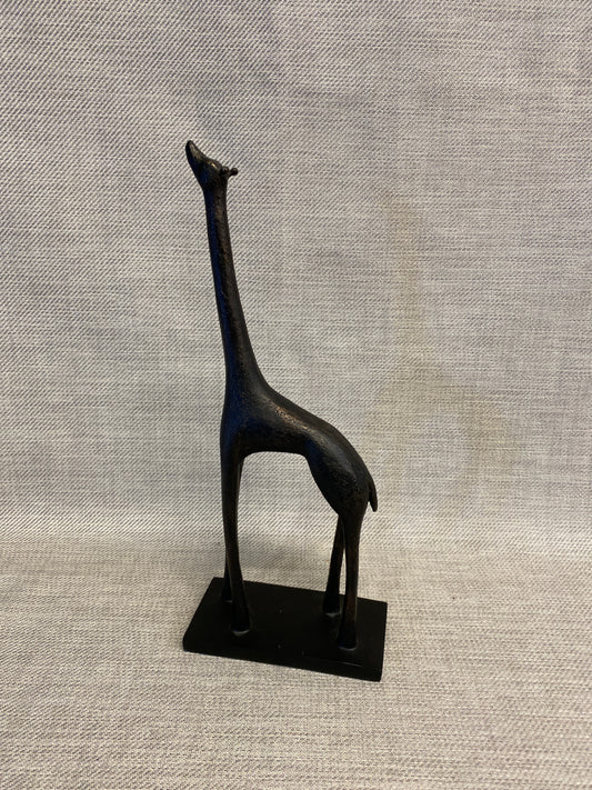 Giraffe Statue - Black