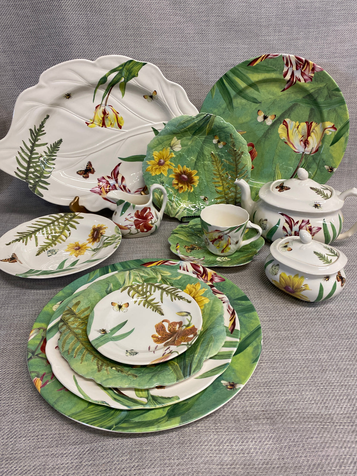 Spode "Floral Haven" 6PC Setting For 11 +