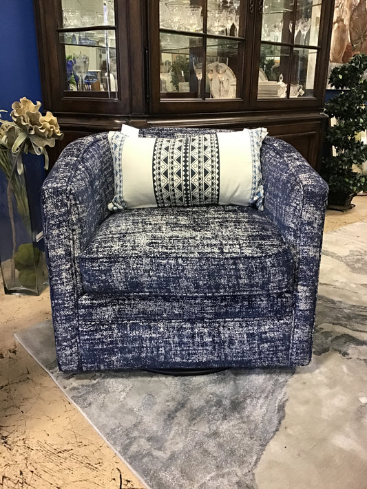 NEW! Swivel Chair - Blue