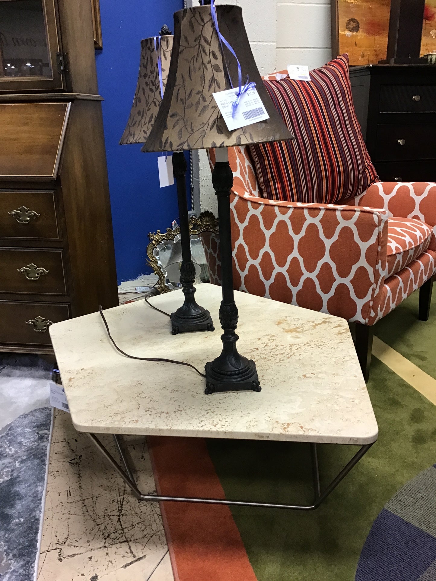 Marble Top Coffee Table