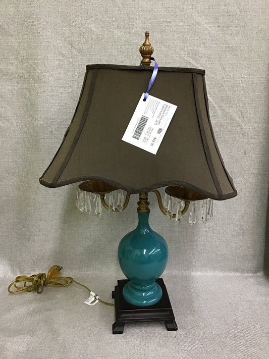 Antique Ceramic Table Lamp- 26"h